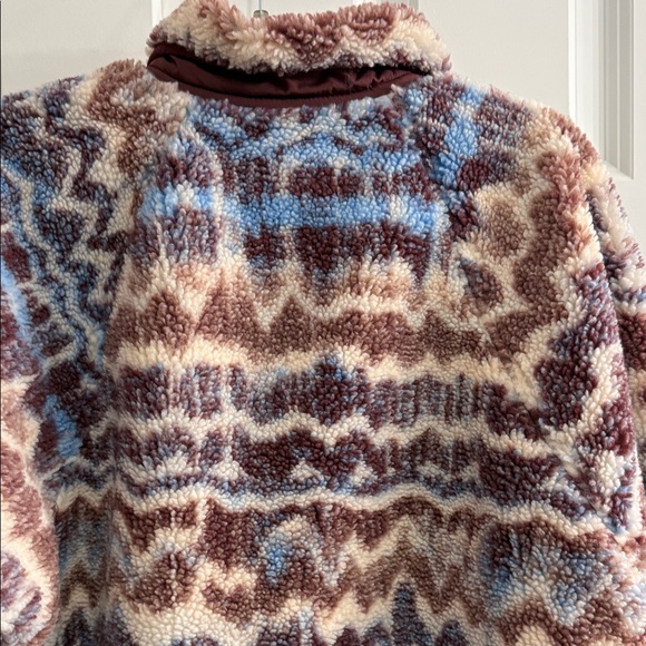 FP Movement by Free People Hit The Slopes Printed Fleece Jacket NWT - Picture 5 of 6
